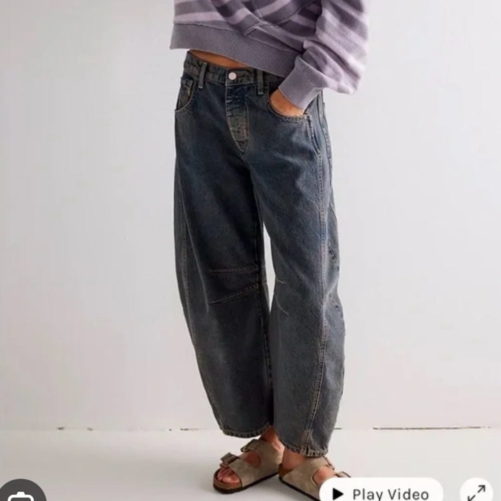 We The Free Barrel jeans in 27 indigo